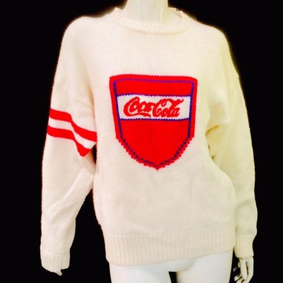 Coca Cola | Sweaters | Vtg 8s Coca Cola 